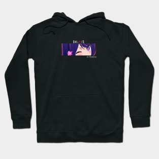 Ai Hoshino eyes v4 - oshi no ko Hoodie